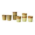 HK living Kameninový hrnček 70's Van Gogh / Sunflowers – sada 2 ks