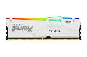 Kingston Fury Beast White RGB 32GB (1x32GB) DDR5 5200MHz EXPO/CL36/DIMM/On-Die ECC/EXPO/XMP/1.25V (KF552C36BWEA-32)