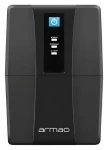Armac Home Lite HL650F/LEDV2 čierna / Záložný zdroj / Line-Interactive / 650 VA / 2x Schuko / AVR (HL/650F/LED/V2)