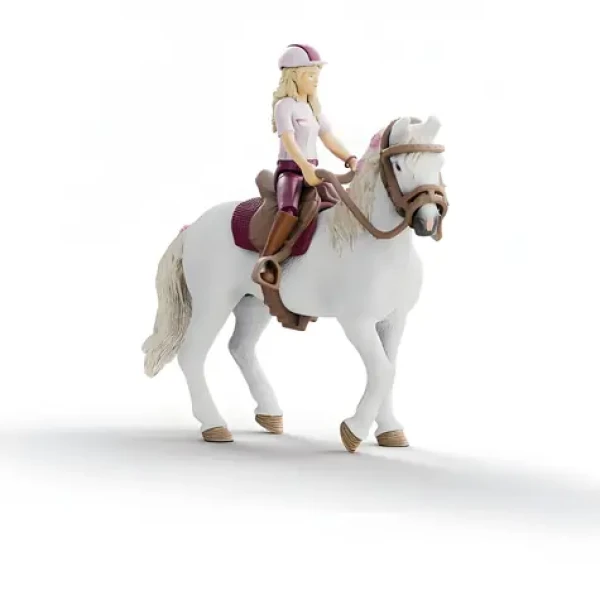 Schleich Horse Club 42713 Sada figúrok Sofia a Blossom hnedá