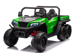 Mamido Mamido Elektrické autíčko Farmársky nákladiak Ultra 24V14Ah 6x200W zelené