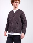 Taion Unisex Military W-Zip V-Neck Down Jacket D.CHOCO M