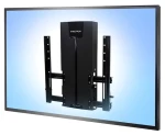 Ergotron Glide Wall Mount VHD čierna / Nástenný držiak TV / 46-63" / Nosnosť 31,8 kg / Výsuv 40 cm / Náklon 10° (61-128-085)