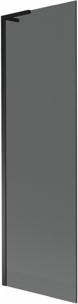 MEXEN/S - Next L vaňová zástena FIX 60 x 150, grafit, čierna 895-060-000-03-40-70