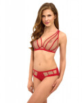 Lupo 2507 Mäkká podprsenka Bralette Ruda 75B