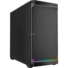Sharkoon MK4 RGB Strip čierna / Micro ATX / 2x USB 3.2 / 1x USB-C / 2x 120mm / bez zdroja (4044951041756)