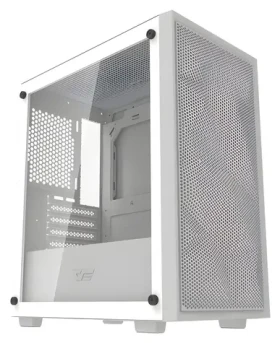 Darkflash M305 Mesh biela / Počítačová skriňa / M-ATX / ITX / tvrdené sklo / bez ventilátorov (M305 Mesh_White)