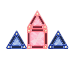 Mamido Cleverclixx Mini Pastel magnetická stavebnice zelená 28 ks