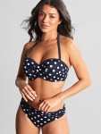 Vrchný diel plaviek Swimwear Anya Riva Spot Bandeau Bikini navy/vanilla SW1453 70FF