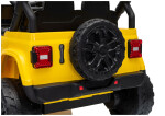 Mamido Elektrické autíčko Jeep Rubicon 24 V 2x200 W žlté