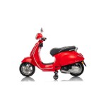 Mamido Detský elektrický skúter Vespa ROMA červený