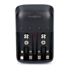 Nedis BACH07 NiMH nabíjačka / 500 mA / 1.2 / 9 V DC / 0.5 AA / AA AAA (BACH07)