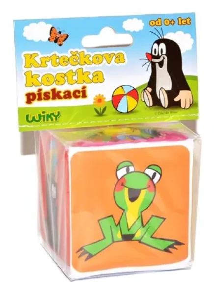 Pískacia kocka Krtko