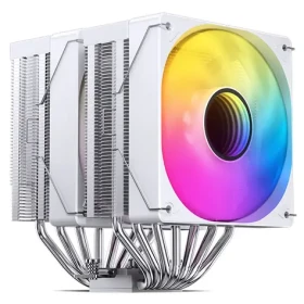 Jonsbo CR-3000 A-RGB biela / 2x 120mm / 1500 RPM @ 32 dB / TDP 260W / AMD + Intel (CR-3000 ARGB WHITE)