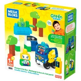Mega Bloks - Zelené mesto autobus nabi a choď
