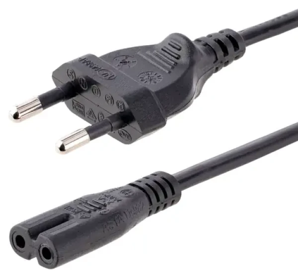 StarTech napájací kábel EU - C7 3 m čierna / Napájací kábel / CEE7/16 - C7 / 250 V / 2,5 A (752E-3M-POWER-LEAD)