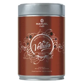 Manuel Caffé VELLUTO 250 g / Mletá káva / 80% Arabica 20% Robusta (8006536201760)