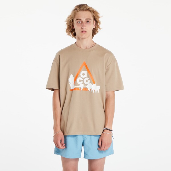 Tričko Nike Men's ACG Oc Dog Sled T-shirt Khaki XS