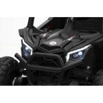 Mamido Elektrické autíčko Buggy Madman UTV-MX čierne