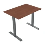 Neutralle MOKT75120ANN Pracovný stôl čerešňa-šedá / elektricky nastaviteľná výška / 75x120cm / nosnosť 70kg (MOKT75120ANN)