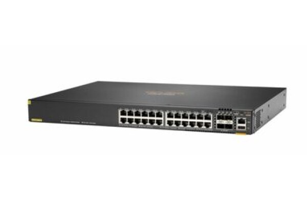 Aruba 6200F 24G 4SFP+ 370W / Switch / 24x Gigabit RJ45 Port / 4X SFP+ Port / 176 Gbs / 130.9 Mpps (JL725A)