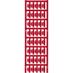 Weidmüller 1813200000 SFC 0/21 NEUTRAL RT ochranný štítok Druh montáže: prichytenie sponami Potlačiteľná plocha: 4.10 x 21 mm červená Počet markerov: 200 200 ks; 1813200000