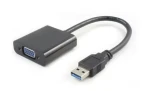 MicroConnect Adaptér USB3.0 A (M) - VGA (F) čierna (USB3.0VGA)