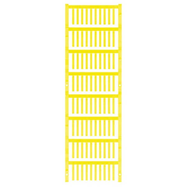 Weidmüller 1689390004 VT SF 1/21 NEUTRAL GE V0 značenie káblov Druh montáže: prichytenie sponami Potlačiteľná plocha: 3.2 x 21 mm žltá Počet markerov: 800 800; 1689390004