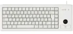 Cherry G84-4400LPBEU-0 šedá / Klávesnica s trackballom / drôtová / USB / UK layout (G84-4400LPBEU-0)