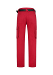 Pracovné nohavice Twill unisex pracovné nohavice červené 51