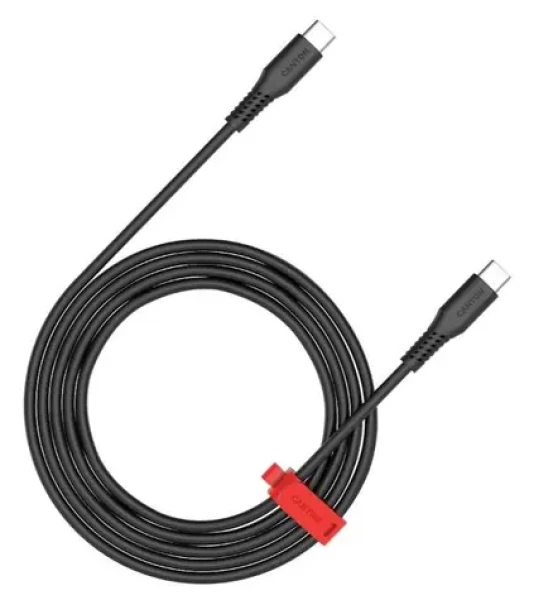 Canyon CC60SC20 čierna / Kábel USB-C / PD 60 W / 480 Mbps / 2 m (CNS-CC60SC20B)