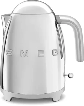 SMEG KLF03SSEU strieborná / Rýchlovarná kanvica / 1.7L / 2400W (KLF03SSEU)