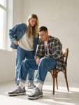 Be Lenka Barebarics Dropsta Blue & Silver barefoot tenisky 42 EUR