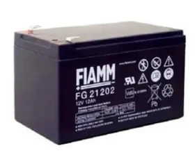 Fiamm FG21202 / Olovený akumulátor / 12V / 12Ah / AGM / životnosť 5 rokov (07957)
