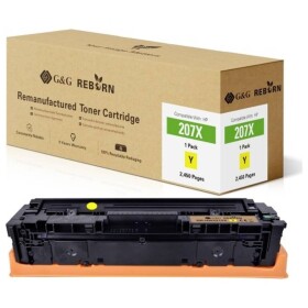 G&G Reborn remanufactured toner náhradný HP 207X žltá 2450 Seiten kompatibilná toner; 21287