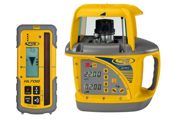 Spectra Precision GL720 červený laserový nivelačný prístroj 900 m