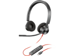 Poly Blackwire 3320-M čierna / Náhlavná súprava / mikrofón / dve slúchadlá / USB-C (76J19AA)