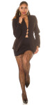 Dámske sieťované pančuchy "Cross" R39128 čierne - In-StyleFashion one size