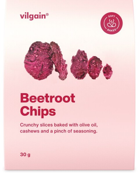 Vilgain Chipsy z červenej repy – 30 g