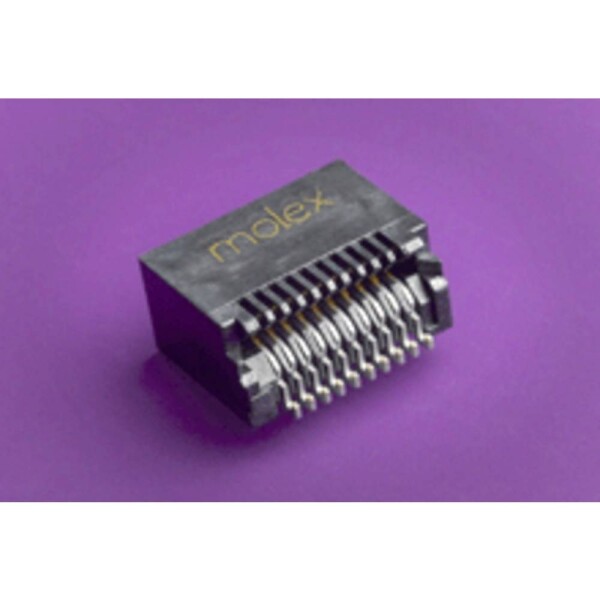 Molex SFP zásuvka Počet pólov 20 Raster (rozteč): 0.8 mm 744410001-480 480 ks Tape on Full reel; 744410001-480