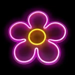 2Kids Toys LED NEON LIGHT lampička Kvet (2D98104)