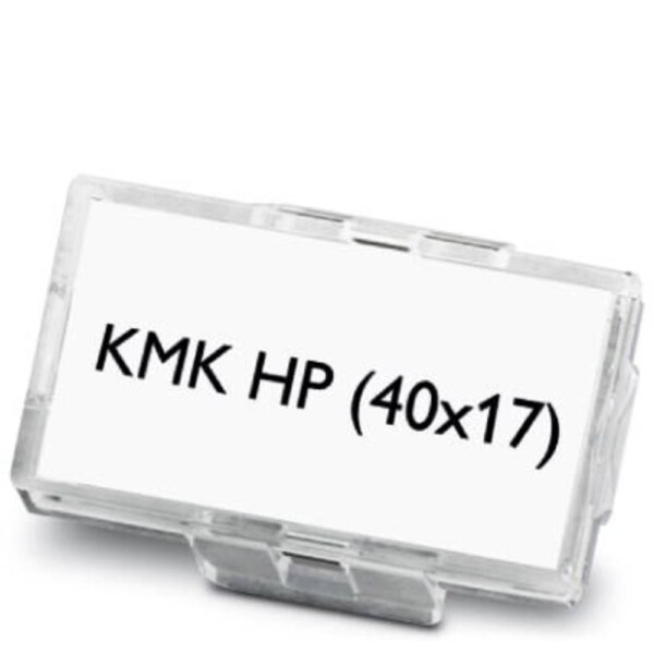 Phoenix Contact 0830723 KMK HP (40X17) držiak označenie Druh montáže: káblové spony priehľadná 50 ks; 0830723