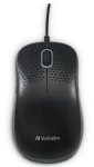 Verbatim 49024 Tichá optická myš čierna / drôtová / 1000DPI / USB-A / kábel 1.5m (49024)