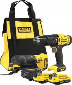 Stanley STANLEY Sada V20 SFMCK213D2S (SFMCD711 + SFMCE500) 2x2,0Ah Taška