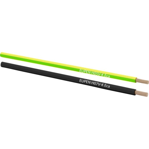 VER EUP H05V-K 1 spbl Ri.100 kábel H05V-K 1 x 1 mm² 100 m; VER EUP H05V-K 1 spbl Ri.100