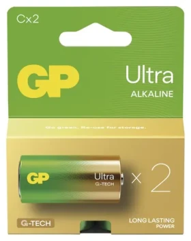 GP Ultra Alkaline C (LR14) / Alkalická batéria / 1,5 V / 2 ks (1013322100)