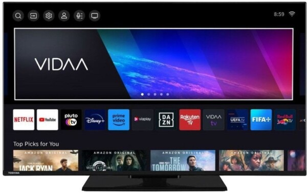 Toshiba Smart TV Toshiba 55QV3463DG 4K Ultra HD 55" QLED