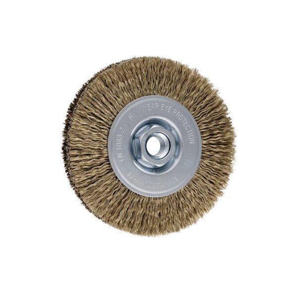 PFERD TOOLS PFERD TOOLS Okrúhla kefa, nepletená, RBU Ø 115x15 mm Oceľový lanko M14 s mosadzným povrchom Ø 0,20 mm Uhlová brúska 43502203 1 ks; 43502203