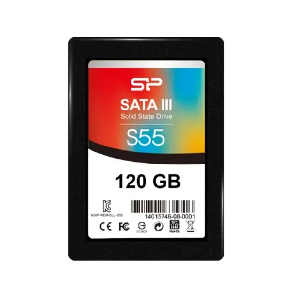 Silicon Power S55 120GB / SSD / SATA III / 7mm / čítanie: 520 MBs / zápis: 370MBs (SP120GBSS3S55S25)