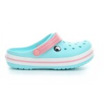 Šľapky Crocs Crocband Clog K - Ice Blue/white 30 EUR